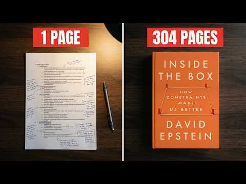The One-Page Rule Behind My New York Times Bestseller