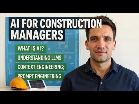 AI for Construction Managers - Complete Guide