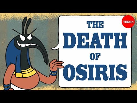 The Egyptian myth of the death of Osiris - Alex Gendler cover