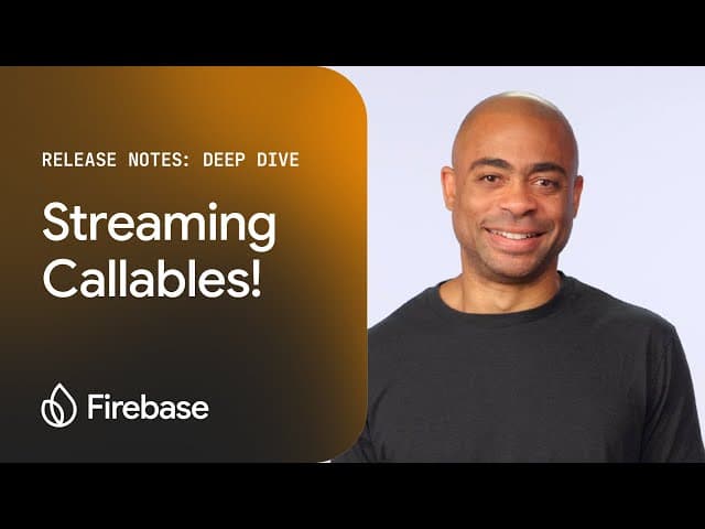What are streaming callables?