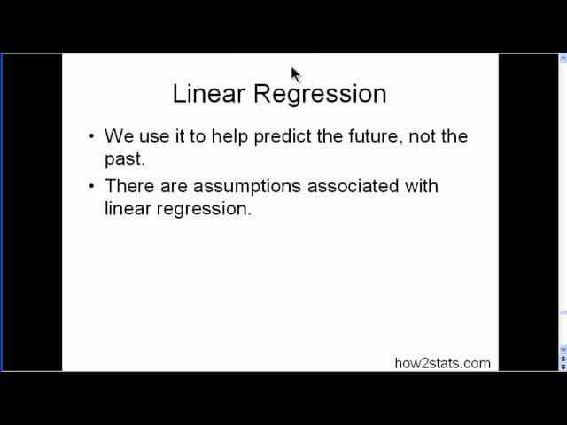 Linear Regression (part 5) cover