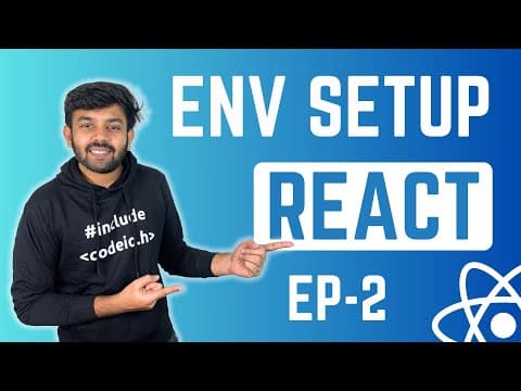 Project Structure & Environment setup | React Ep-2 | code io - Tamil
