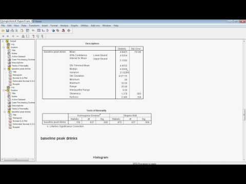 Exploratory data analysis demo for SPSS 15.avi