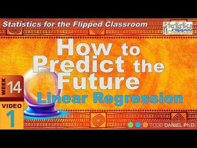 A Gentle Introduction to Regression – How to Predict the Future (14-1) cover