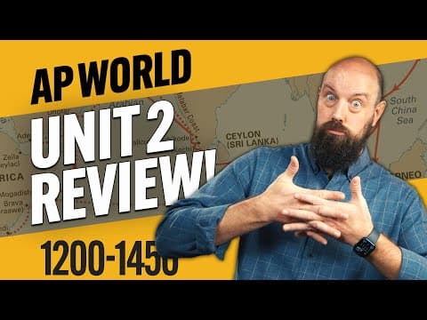 AP World UNIT 2 REVIEW (Everything you NEED to KNOW!)
