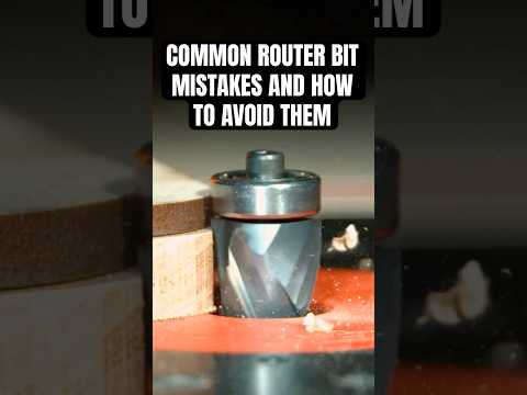 Thumbnail for The Router Bit Mistakes Everyone Makes #woodworking #shorts #tools