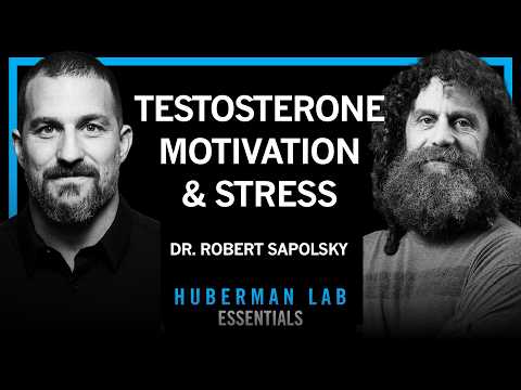 Thumbnail for Essentials: Science of Stress, Testosterone, Aggression & Motivation | Dr. Robert Sapolsky