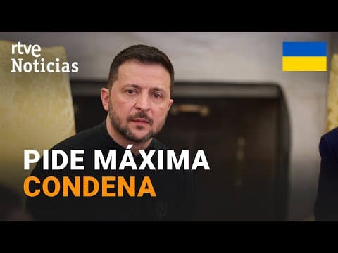 Thumbnail for GUERRA UCRANIA: RUSIA ATACA CON DRONES JARKOV Y ODESA después de la MATANZA EN SUMI | RTVE Noticias