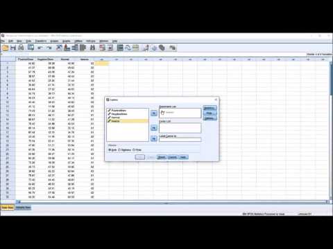 Thumbnail for Performing a Reciprocal (Inverse) Transformation to Create a Normally Distributed Variable in SPSS