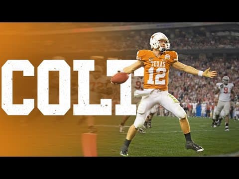 Thumbnail for The Colt McCoy Story