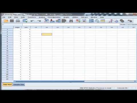 Thumbnail for Chi-Square - Post-Hoc Testing - SPSS (Part 1)