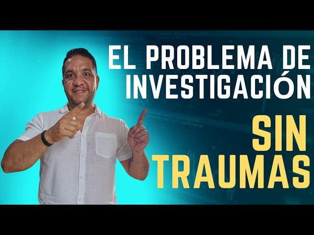 Cómo identificar el tipo de problema de investigación que debo plantear cover