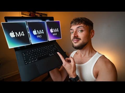 Thumbnail for MacBook PRO M4 : Faut-il l'acheter? Avis d'un créateur (+mon expérience du M3 Max un an après)