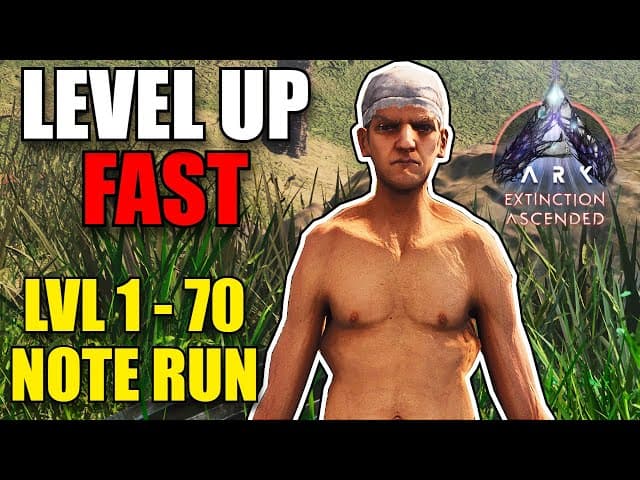 The BEST Extinction Note Run LEVEL 1 to LEVEL 70! | Ark: Survival Ascended cover