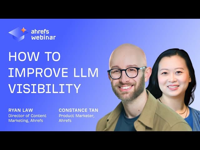 How to Improve LLM Visibility | Ryan Law cover