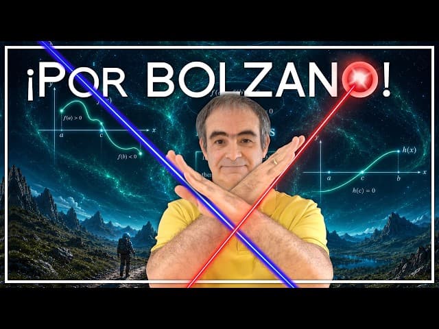 El punto que tenía que existir | El Teorema de Bolzano cover