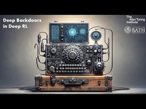 Thumbnail for Deep Backdoors in Deep Reinforcement Learning Agents