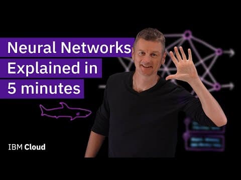 Thumbnail for Neural Networks Explained in 5 minutes