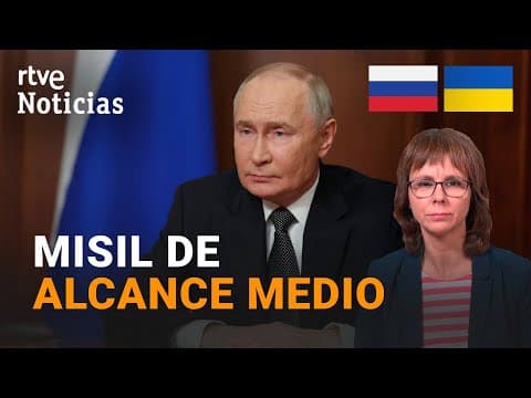 Thumbnail for GUERRA UCRANIA: PUTIN niega haber LANZADO un MISIL INTERCONTINENTAL como afirmaba KIEV | RTVE