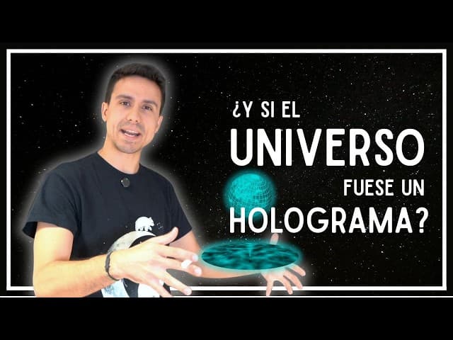 ¿Vivimos en un HOLOGRAMA? El principio holográfico cover