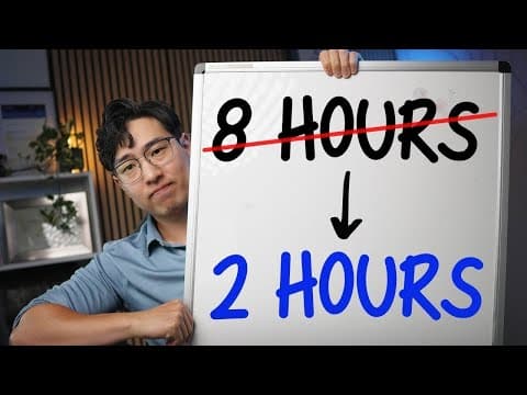 Thumbnail for The SIMPLEST Way to Become Good at Learning