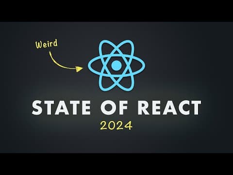 Thumbnail for React's becoming a bit weird...