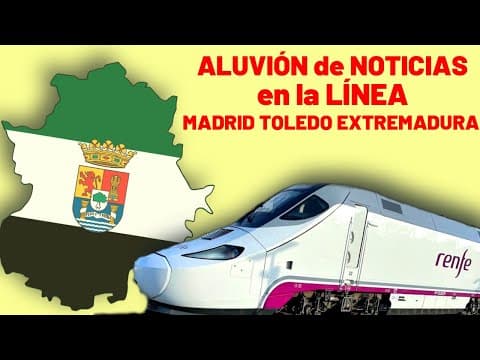 Thumbnail for 🫵 OSCAR PUENTE ANUNCIA Muchas NOVEDADES para la línea Madrid-Toledo-Extremadura 🫵 Tercer ALVIA