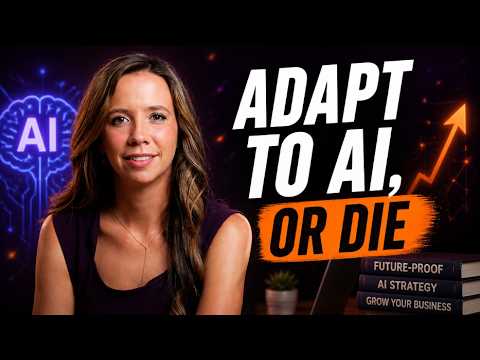 Adapt To AI, Or Die. Why (& How) To Use AI In Your Business And Books with Julia McCoy cover