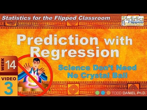 Thumbnail for Foundational Regression – Using Regression for Prediction (14-3)