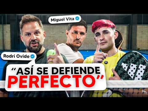 Thumbnail for APRENDE la DEFENSA de PÁDEL con RODRI OVIDE y MIGUEL VITA - Tutorial Defender Perfecto