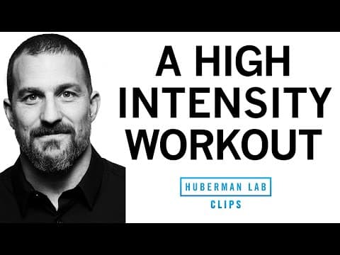 Thumbnail for The "Sugar Kane" Workout: Build Your VO2 Max | Dr. Andrew Huberman