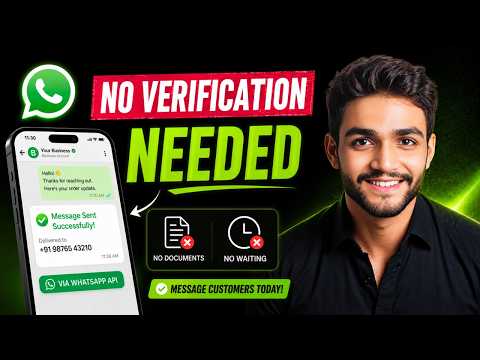 Use WhatsApp API Without Business Verification