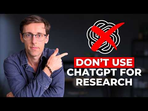Thumbnail for 5 Unbelievably Useful AI Tools For Research in 2025 (better than ChatGPT)