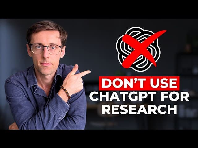 5 Unbelievably Useful AI Tools For Research in 2025 (better than ChatGPT) cover