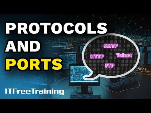 Thumbnail for Protocols and Ports - CompTIA A+ 220-1101 – 5.11