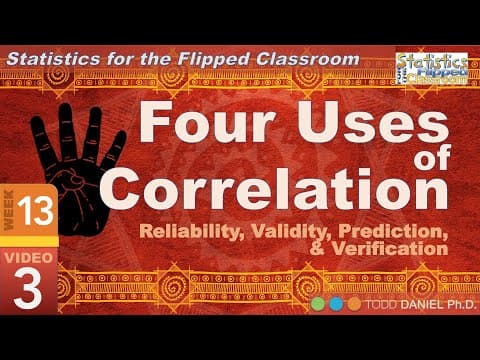 Thumbnail for Four Uses of Correlation in Statistics (13-3)